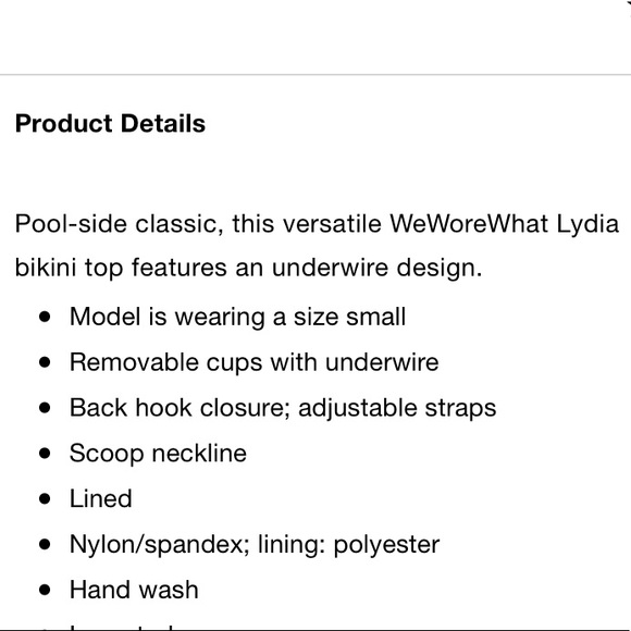 Weworewhat Lydia Top - Picture 4 of 5